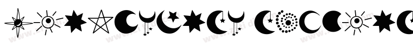 BlackStars Regular◆字体转换